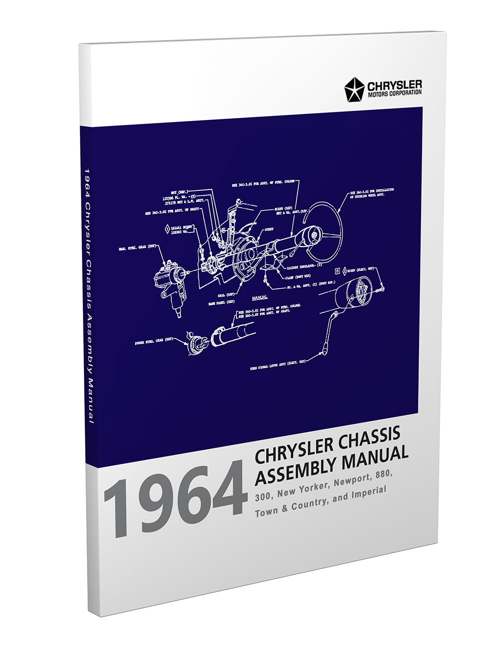 1964 Dodge 880 and Chrysler Chassis Assembly Manual Reprint 