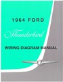 1964 Ford Thunderbird Wiring Diagram Manual Reprint