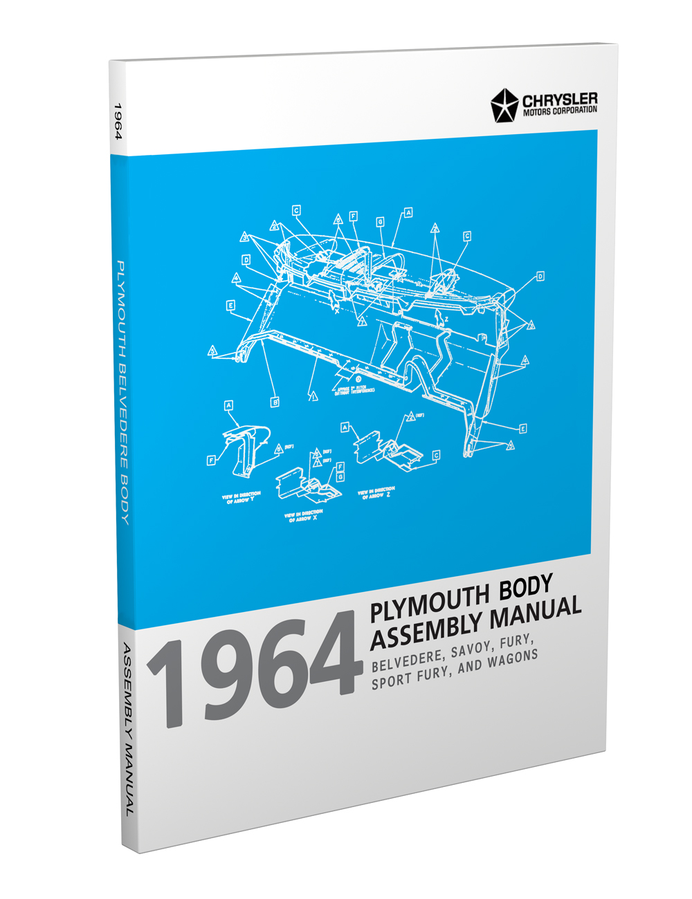 1964 Plymouth Body Assembly Manual Reprint
