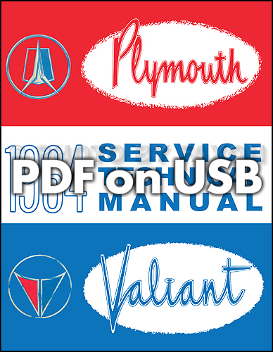 1964 Plymouth CD-ROM Shop Manual 