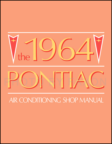 1964 Pontiac Air Conditioning Repair Manual Original