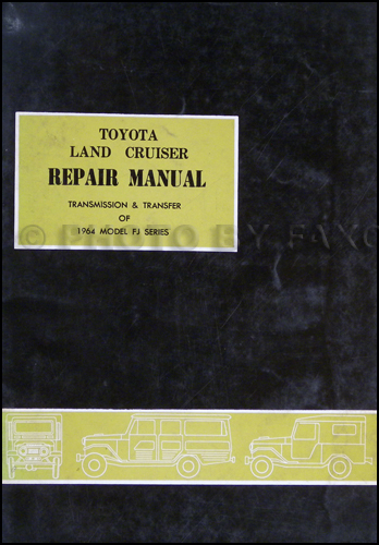 1985 Toyota Land Cruiser Automatic Transmission Repair Manual Original 