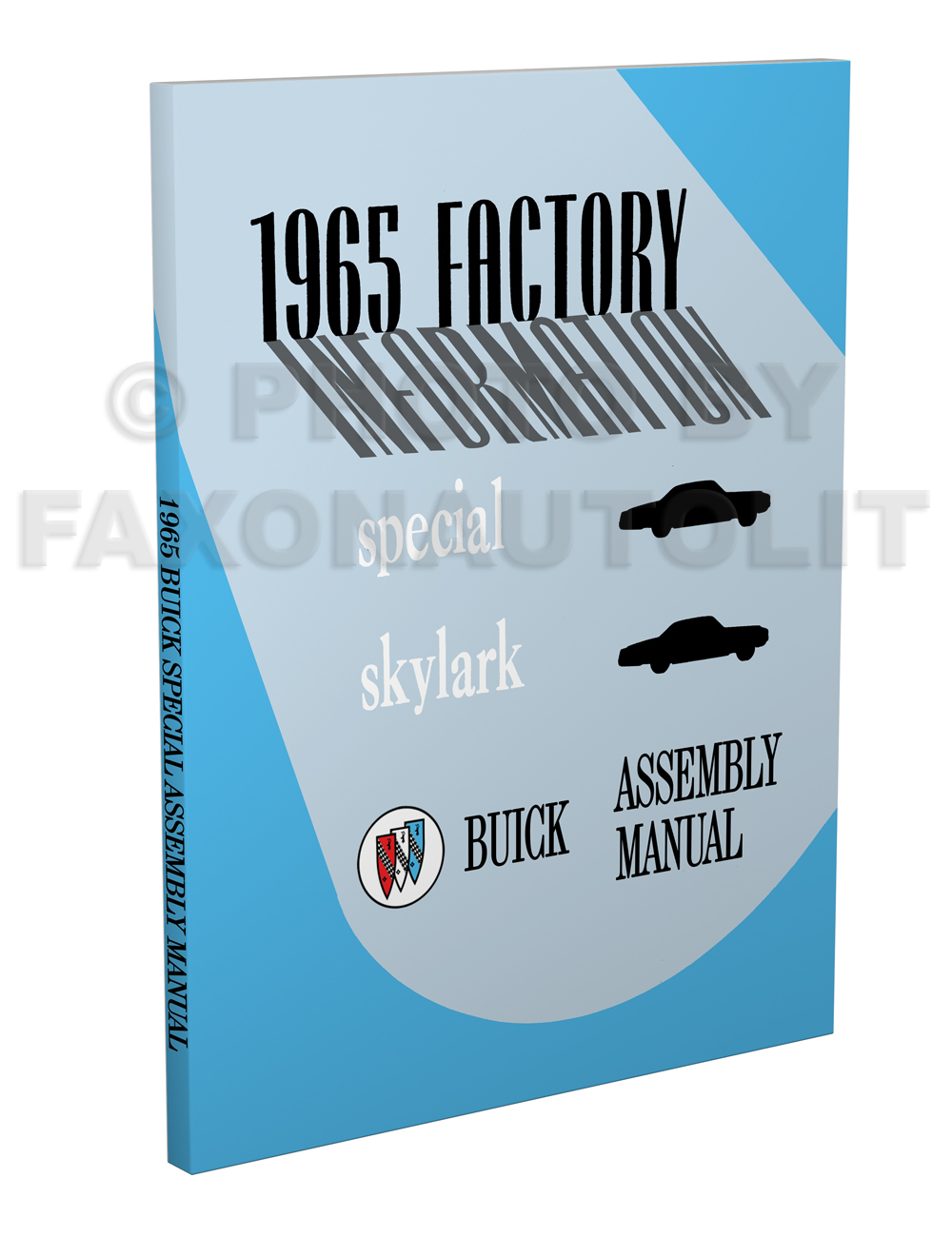 1965 Buick Factory Assembly Manual Reprint Skylark Special Sportwagon