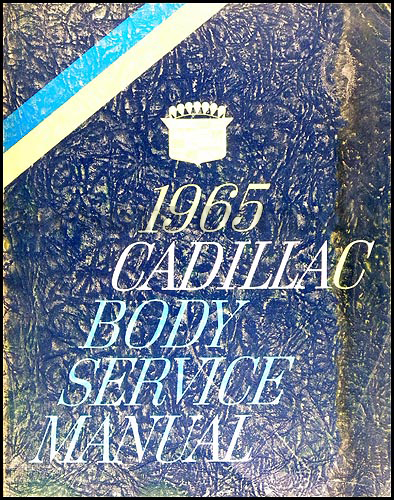 1965 Cadillac Body Manual Original