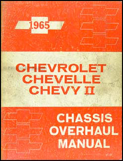 1965 Chevy Engine & Transmission Overhaul Manual Original