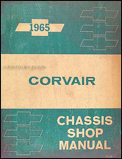 1965 Chevrolet Corvair Car Shop Manual Original