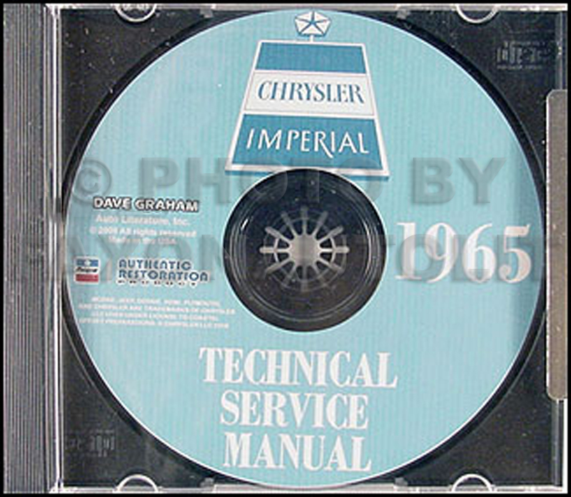 1965 Chrysler CD Repair Shop Manual Imperial New Yorker 300 Newport LeBaron