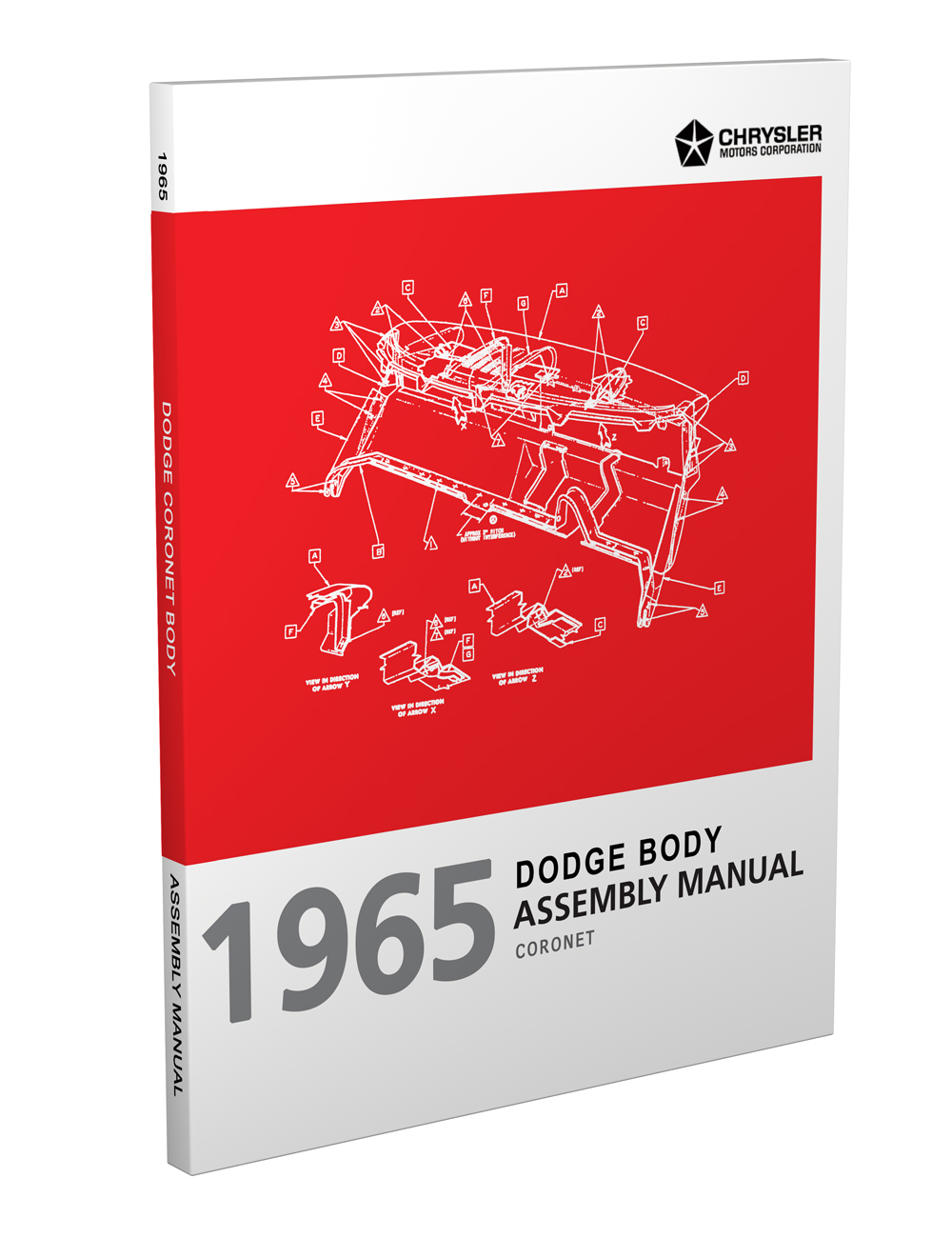 1965 Dodge Coronet Body Assembly Manual Reprint