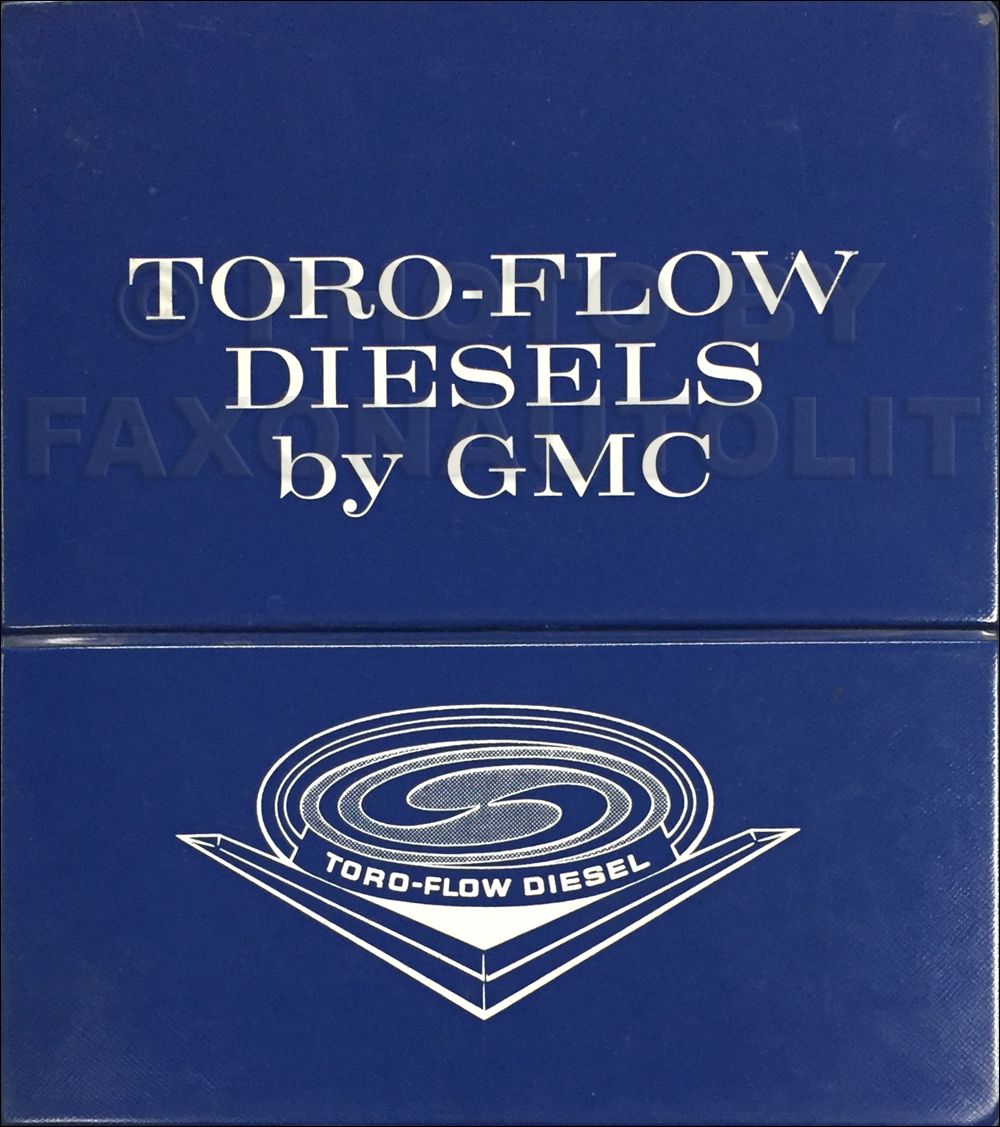 1965 GMC Toro-Flow Diesel Engine Dealer Album Original