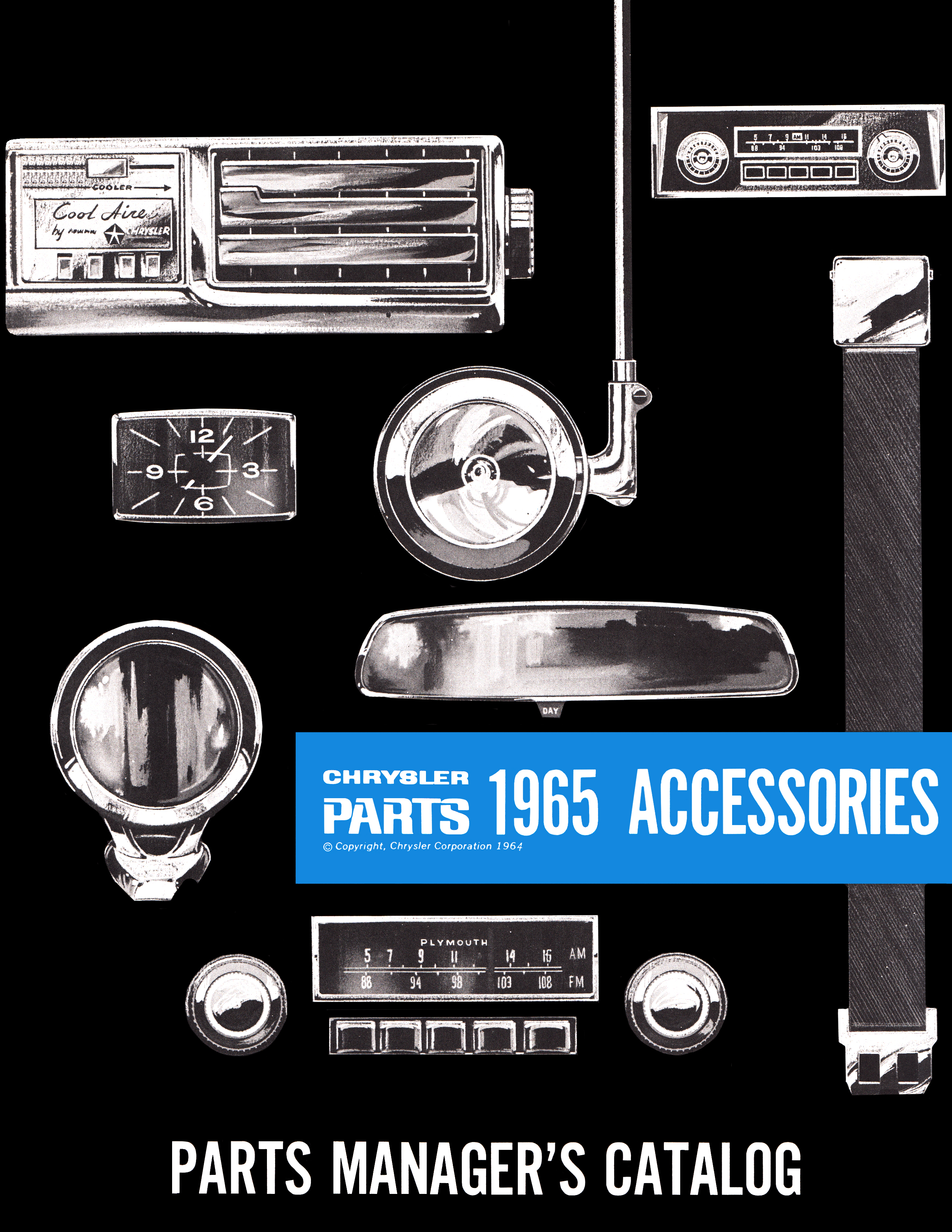 1965 MoPar Accessories Parts Book Reprint