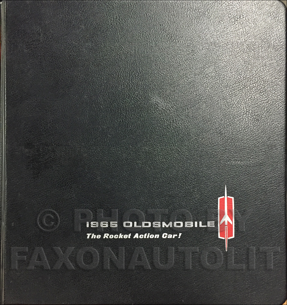 1965 Oldsmobile Data Book Original