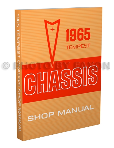 1965 Pontiac Tempest, LeMans & GTO Shop Manual Reprint
