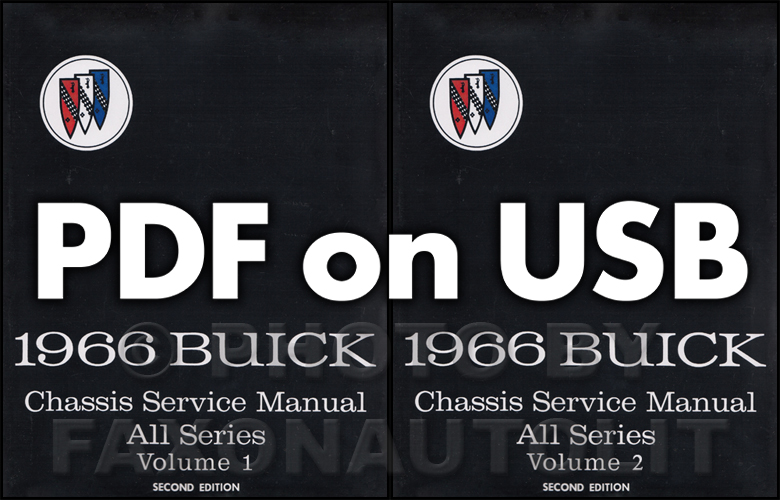 1966 Buick CD-ROM Shop Manual and Body Manual