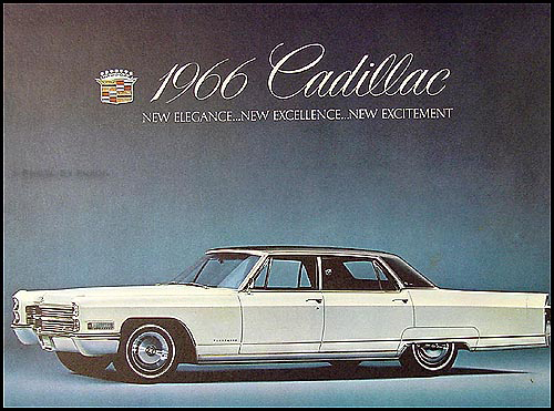 1966 Cadillac Original Sales Literature 