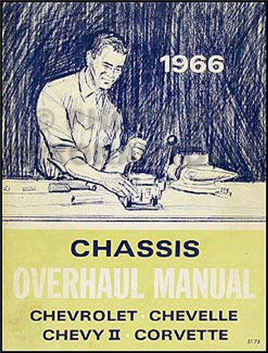 1966 Chevy Car Overhaul Manual Original