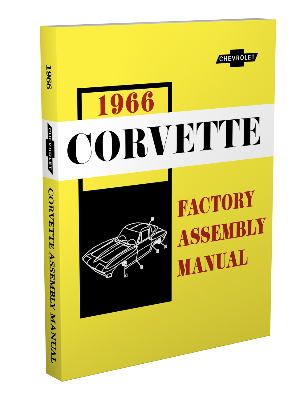 1966 Corvette Factory Assembly Manual Reprint