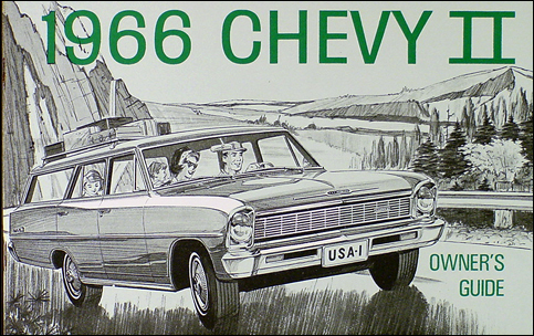 1966 Chevy II, Nova, & SS Reprint Owner's Manual