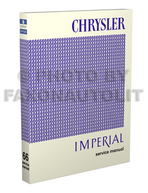 1966 Chrysler & Imperial Shop Manual Reprint