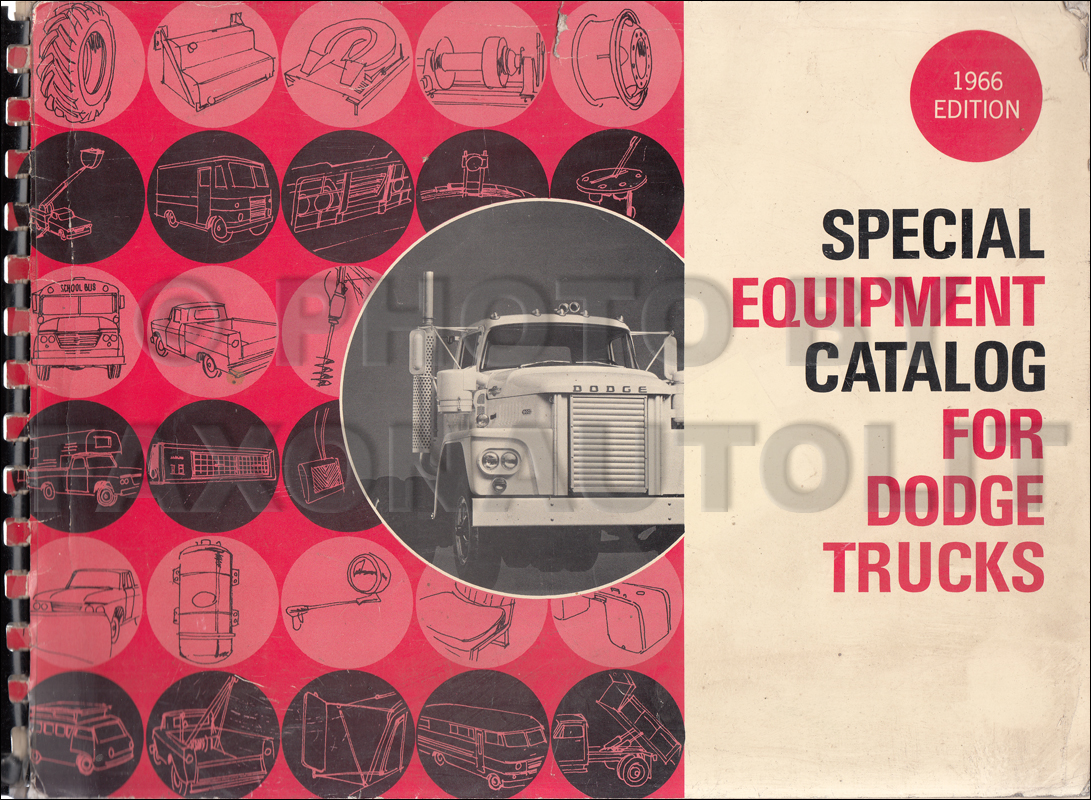 1966 Dodge Truck Special Equipment Dealer Album