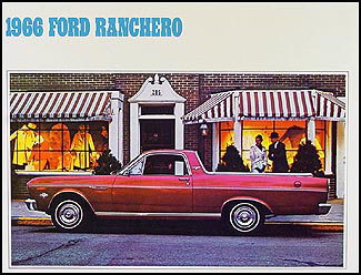 1966 Ford Ranchero Sales Brochure Reprint