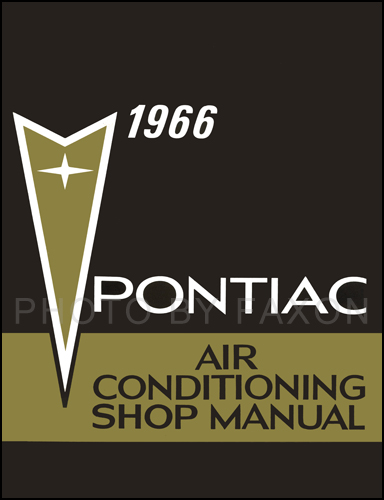 1966 Pontiac Air Conditioning Repair Manual Original