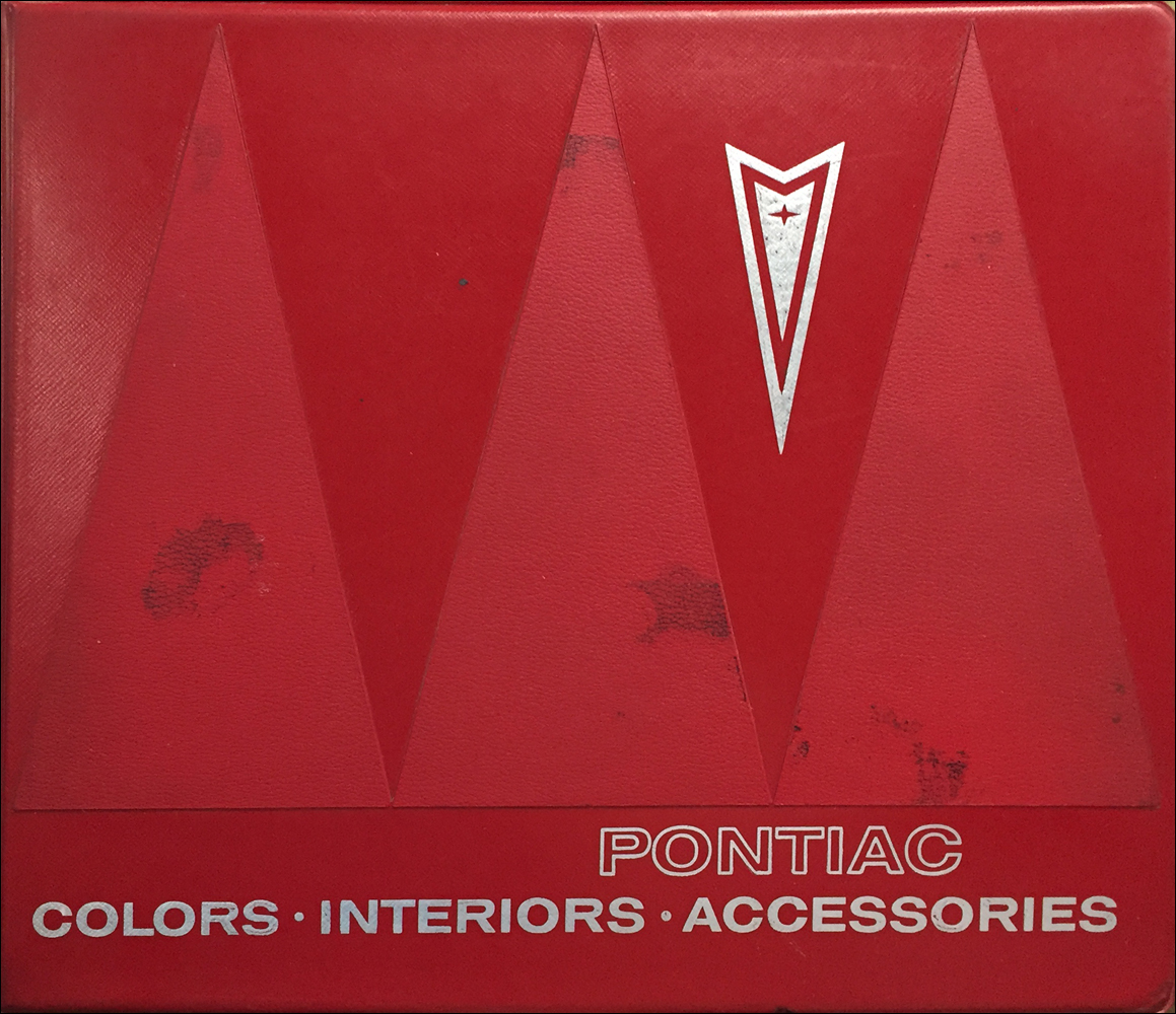 1966 Pontiac Color & Upholstery Dealer Album Original