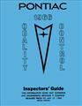 1966 Pontiac Quality Control Assembly Manual Reprint Originality Guide