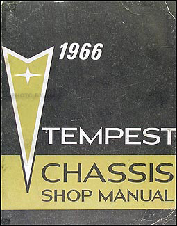 1966 Pontiac Tempest, LeMans, & GTO Shop Manual Original