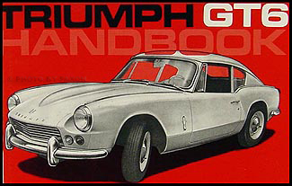 1967-1968 Triumph GT6 Owner's Manual Reprint