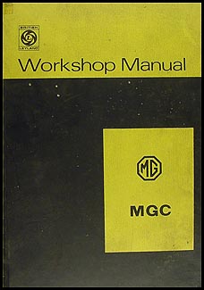 1967-1969 MGC Repair Manual Original