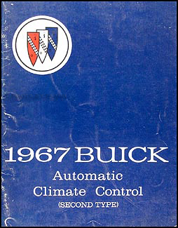 1967 Buick Climate Control Repair Shop Manual Riviera Electra LeSabre Wildcat