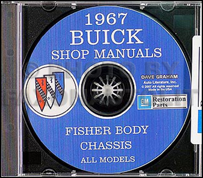 1967 Buick CD-ROM Shop Manual & Body Manual