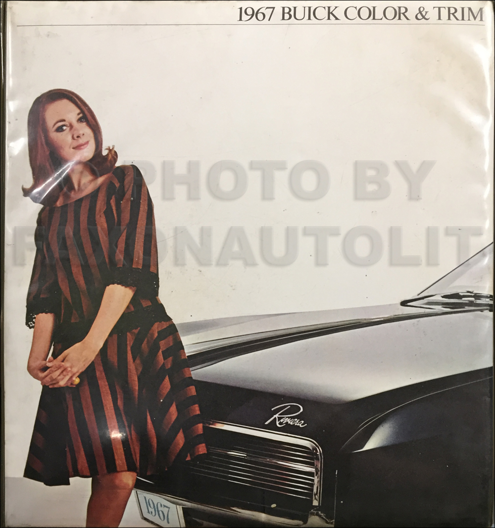1967 Buick Color & Upholstery Dealer Album Original