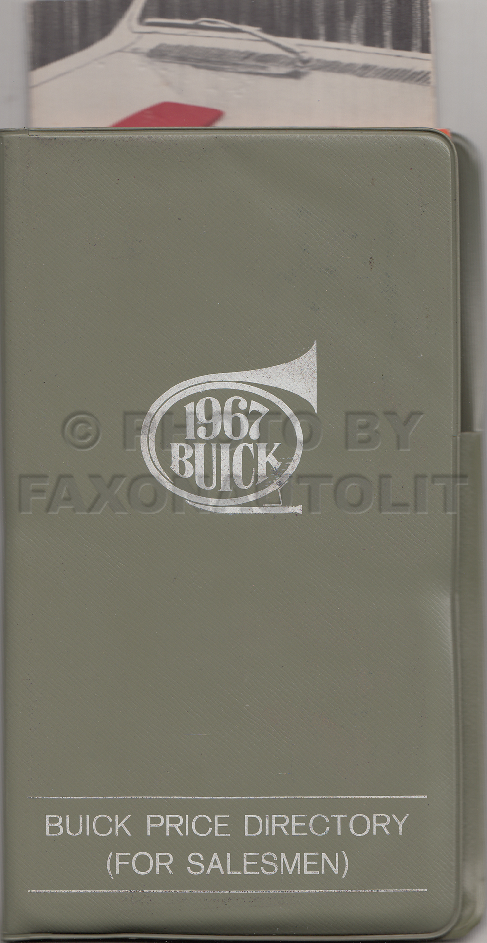 1967 Buick Pocket Facts Book Original