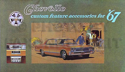 1967 Chevy Chevelle Accessory Catalog Reprint