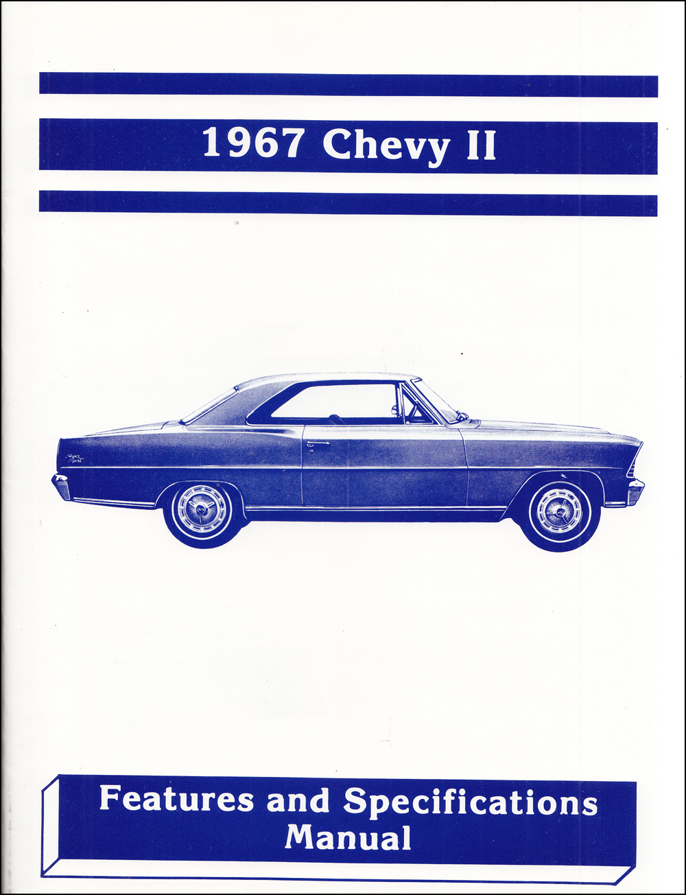 1967 Chevrolet Chevy II and Nova Finger Tip Facts Book Reprint