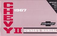 1967 Chevrolet Chevy II and Nova Owner's Manual Reprint