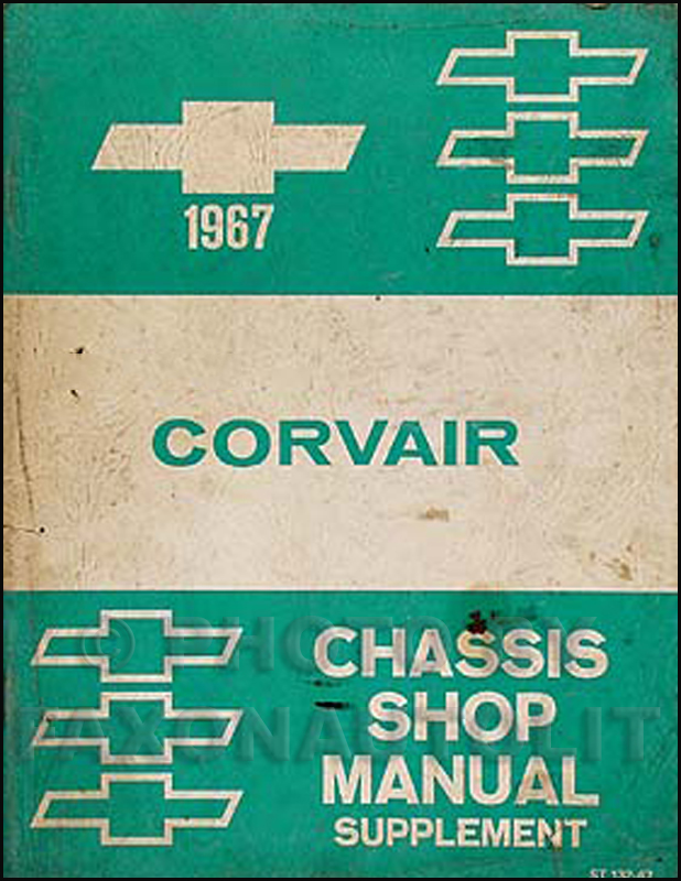 1967 Corvair Complete Shop Manual Reprint Set