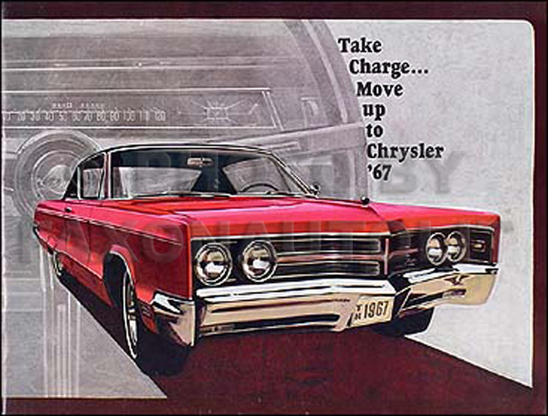 1967 Chrysler Original Sales Catalog 67 Newport/New Yorker/300
