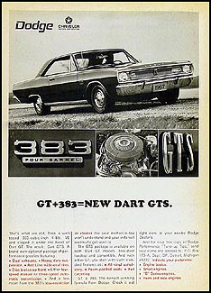 1967 Dodge Hot Rod Performance Clinic Program Original Sales Catalog
