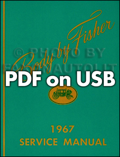 1967 Pontiac USB Shop and Body Manual All Models