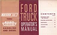 1967 Ford Medium and Heavy Duty Truck Owner's Manual Original 500-1100