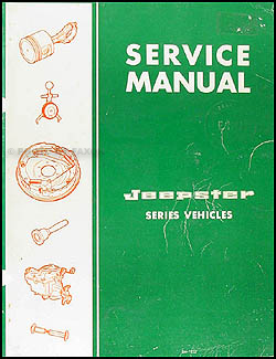 1967 Jeepster Shop Manual Original 