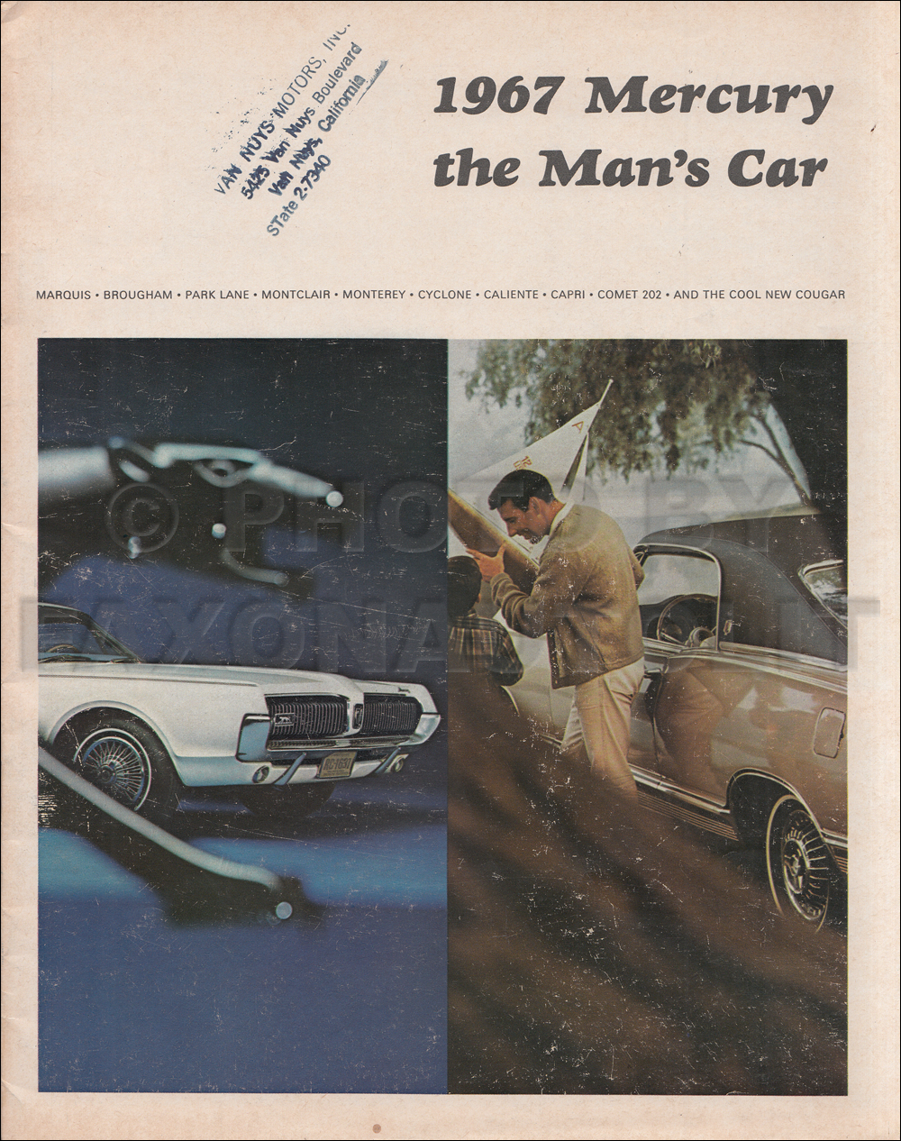 1967 Mercury Sales Catalog Original--All Models