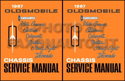 1967 Oldsmobile Repair Shop Manual Reprint