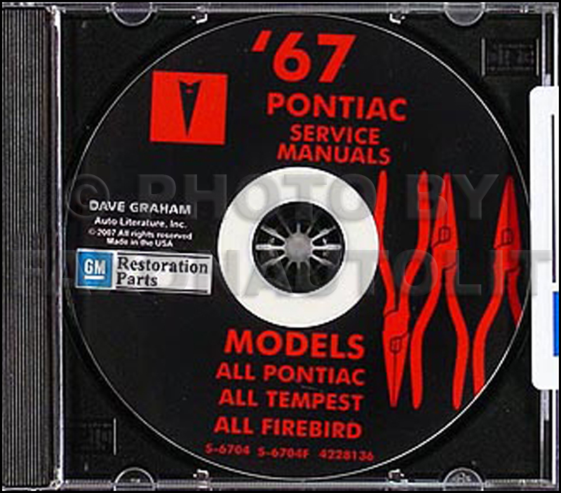 1967 Pontiac CD-ROM Shop and Body Manual All Models