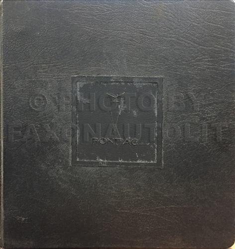 1967 Pontiac Sales Manual Data Book Dealer Album Original