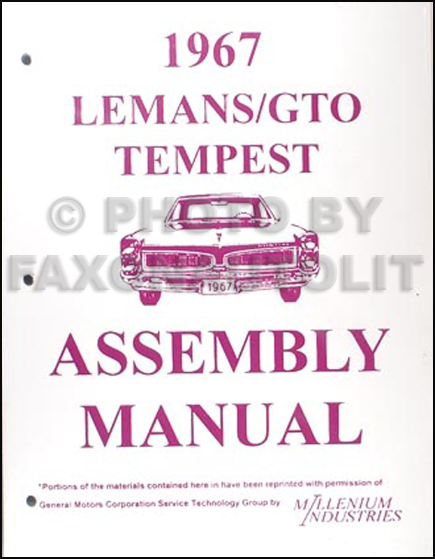 thumbnail image 2 of 1967 Pontiac Firebird Illustrated Parts Catalog - Faxon Reprint With Part Numbers 2 of 6