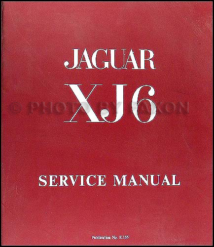 1968-1973 Jaguar XJ6 Repair Manual Reprint