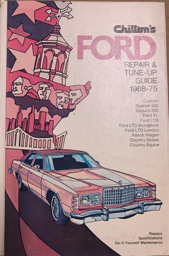 Chilton's Repair and Tune-up Guide, Ford 1968-1975